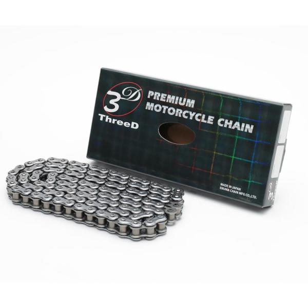 江沼チヱン EK CHAIN ThreeD スリード 520ZN シルバー 110L MLJ