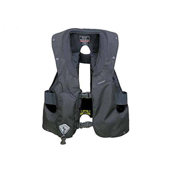 ヒットエアー hit-air 一体型エアバッグ・ハーネス SKV ブラック Kids  