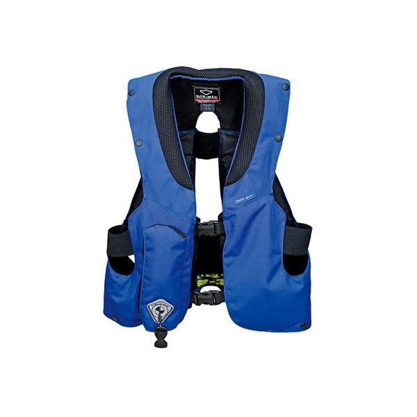 ヒットエアー hit-air 一体型エアバッグ・ハーネス SKV ブルー Kids  