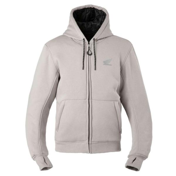 HONDA ライディングパーカー　L グレー ホンダ バイク ライディングパーカー 防風ライディングパーカ