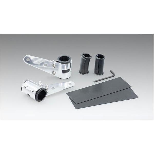 KIJIMA（キジマ） ヘッドライトステー アルミ シルバー 27-39mm