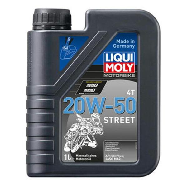 リキモリ LIQUIMOLY 20855 Motorbike 4T 20W50 Street 1L : liquimoly 