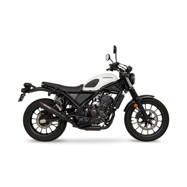 モリワキ MORIWAKI FullExhaust SHORT MEGAPHONE BLACK 政府認証 CL250