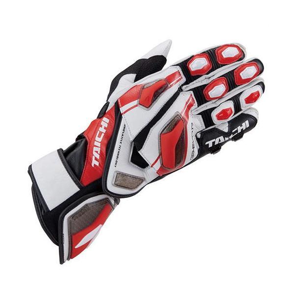 【美品】RS TAICHI レーシンググローブ NXT055 Lサイズ TAICHI RSタイチ NXT055 GP-EVO.R レーシンググローブ RED サイズXXL