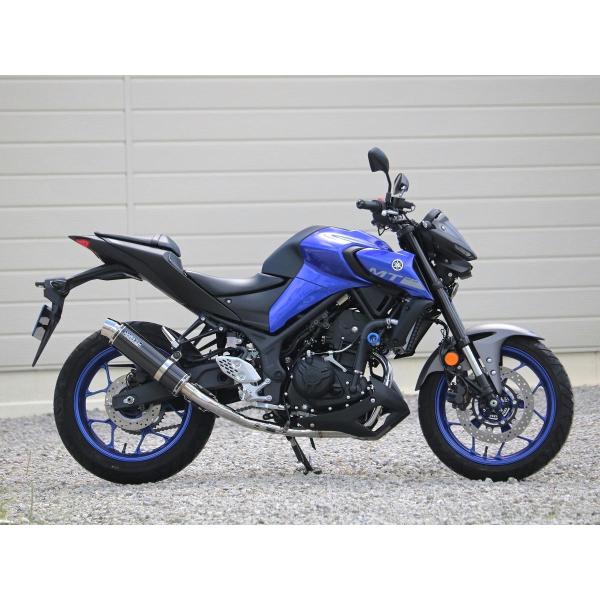 WR'S バイク マフラー YZF-R25 / MT-25 サイレンサー ヤマハ WR'S（ダブルアールズ） バイク マフラー 2018・2019-2021 MT-25 (2BK