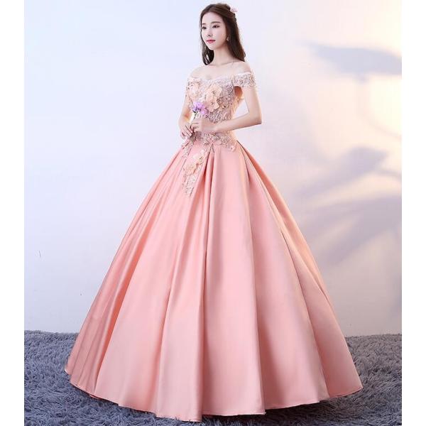 花仙子 ロングドレス 演奏会 カラードレス ウエディングドレスプリンセスライン カラードレス 結婚式 プリンセスライン ショッキングピンク 姫系 二次会 Buyee Buyee Japanese Proxy Service Buy From Japan Bot Online