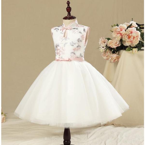 高品質子供ドレスお呼ばれ発表会ドレス子供ミニロングドレスキッズフォーマルドレスジュニア結婚式こども子供服女の子フォーマル100 160cm Rito Ua