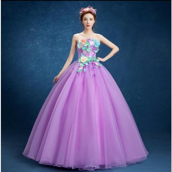 ロングドレス 演奏会 カラードレス ウエディングドレスプリンセスライン カラードレス 結婚式 プリンセスライン ショッキングピンク 姫系 二次会 Buyee Buyee Japanese Proxy Service Buy From Japan Bot Online