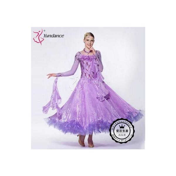 受注生産 社交ダンス ワンピース オーダーメード 社交ダンスドレス 新入荷 ルンバ Ywhtxmd75 Netfirststore ラテンドレス モダンドレス ロングスカート ダンスウエア 競技 デモ ダンス衣装 ワンピース