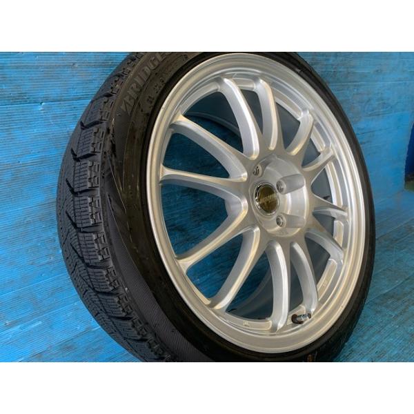 A-TECH 中古 18インチ タイヤ&ホイール 4本セット エ−テック