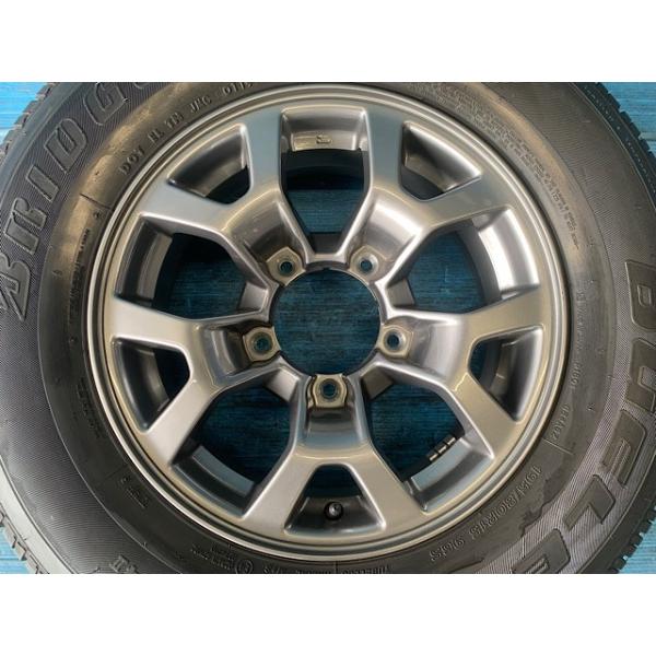 ブリヂストン　DUELER H/L195/80R15 スズキ　ジムニー ノマド　純正タイヤ　4本セット BRIDGESTONE（ブリヂストン） 中古 15インチ タイヤ&ホイール 4本