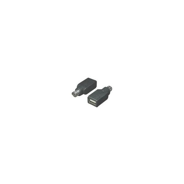 変換プラグ 変換アダプタ USB → PS2(マウスA)コネクタ 変換名人 USB-PS2MA/7923/送料無料メール便