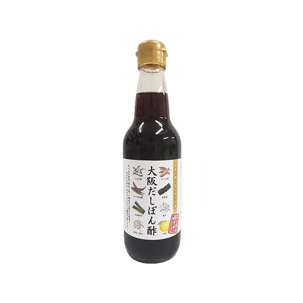 ポン酢 大阪だしぽん酢 360ml 7種の国産だし原料 徳島県産ゆず果汁 キンリューフーズ/0944ｘ１本