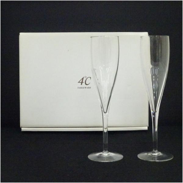 4℃　フルートグラスペア（紙箱）