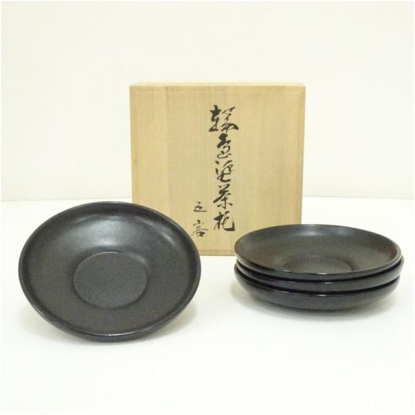 輪島塗　茶托4客（共箱）