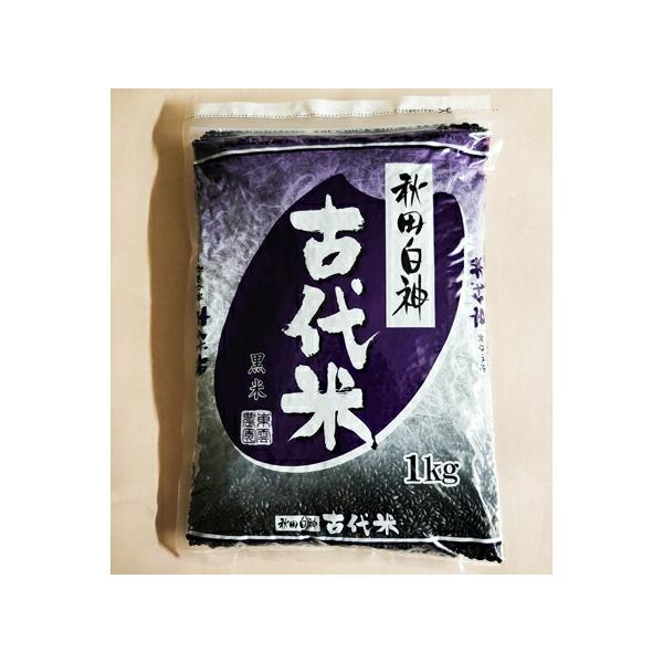 白神 古代米 （黒米） 1.0kg 秋田県産 : ネットキング - 通販 - Yahoo