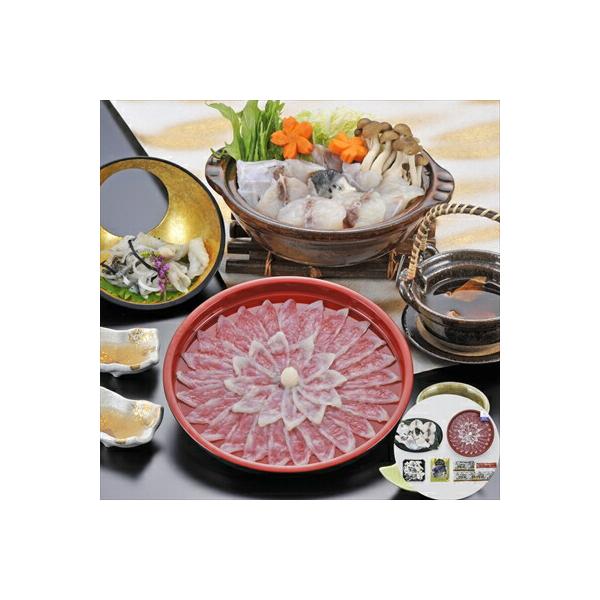 福岡 「ふく太郎本部」 とらふく刺身・ちりセット A原産国／製造国 日本総個数 1賞味期限 出荷日より30日　※出荷準備・配送日数の関係で、到着時に賞味期限が数日短い場合がございます保存方法 要冷凍(-18°C以下)規格 とらふく刺身50g...