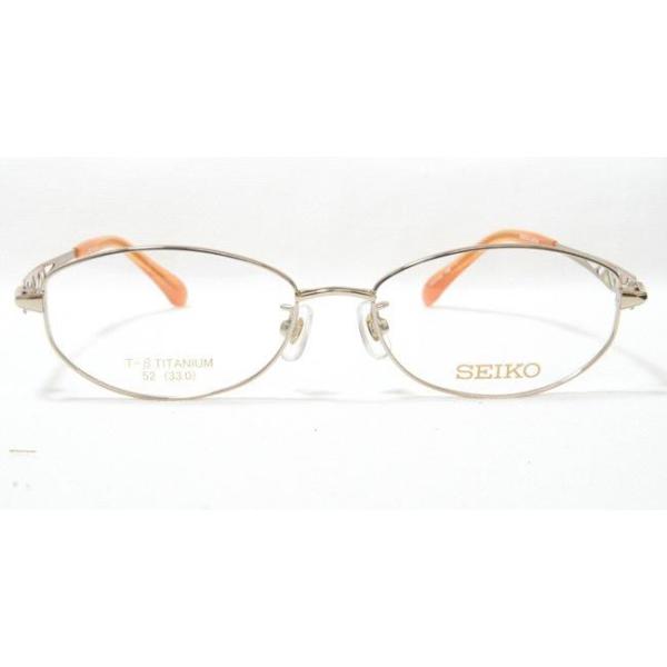 SEIKO 女性用メガネフレーム☆テンプルβチタン☆C-2006HG