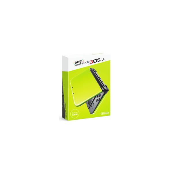 任天堂 New ニンテンドー3DSLL本体 ライム×ブラック : ネット