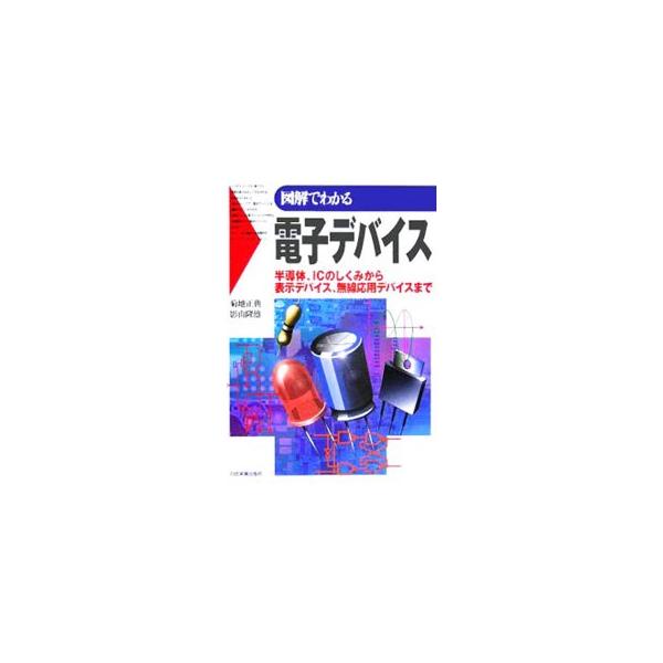 半導体素子から基本回路、さらには撮像・表示デバイス、機能部品・機構部品、無線応用デバイス、光応用デバイス、センサ素子にいたるまで、「電子デバイス」のしくみ＆技術動向をわかりやすく解説する。■カテゴリ：中古本■ジャンル：産業・学術・歴史 電気...