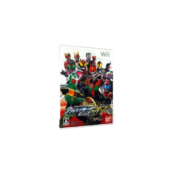 ■カテゴリ：中古ゲームソフト■機種：Ｗｉｉ■ジャンル：アクション■メーカー：バンダイナムコエンターテインメント■品番：RVLPSCMJ■発売日：2010/12/02■カナ：カメンライダークライマックスヒーローズオーズ