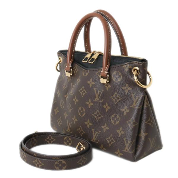 ルイ ヴィトン LOUIS VUITTON モノグラム パラス BB 2WAY ブラック 