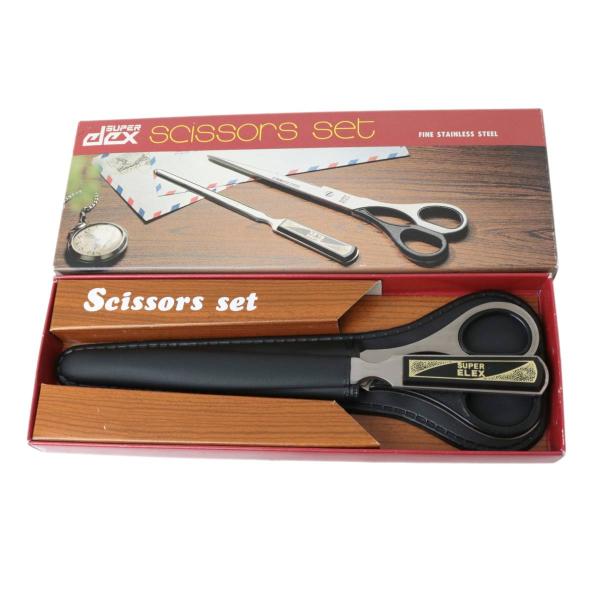銀製】ペーパーナイフ　ハサミセット　シルバー SUPER ELEX SCISSORS SET はさみセットはさみ ペーパーナイフ
