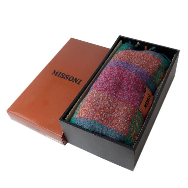 MISSONI（ミッソーニ） ひざかけ ひざ掛け ブランケット ニュー