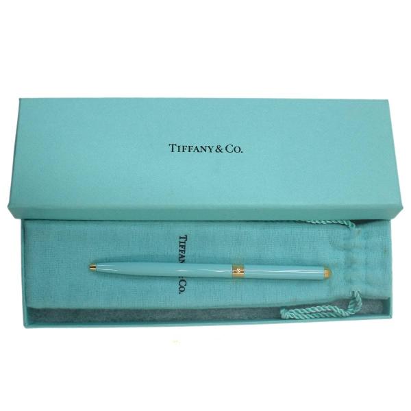 TIFFANY＆Co. ティファニー ツイスト式 ボールペン ティファニー TIFFANY&Co.（ティファニー） 筆記用具 ボールペン 水色 ツイスト式 NT