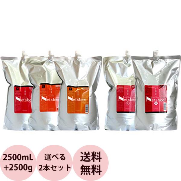 ルベル イオ 詰め替え 業務用 選べる 2本 シャンプー ＆ トリートメント セット 2500mL+2500gリフィル 美容室専売 シャンプー 人気 おすすめ LebeL IAU