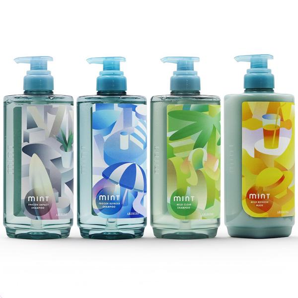 アリミノ ミント シャンプー ヘアマスク セット 550mL+550g 2026 クールシャンプー 冷感 ひんやり 爽快 頭皮 臭い べたつき 夏 ARIMINO mint