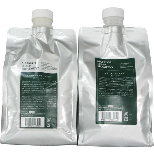 香栄化学 マトリキシル 業務用サイズ シャンプー＆トリートメント セット /1000mL+1000g【Model Cosmetics MATRIXYL】 （C） 香栄化学 マトリキシル 業務用サイズ シャンプー＆トリートメント