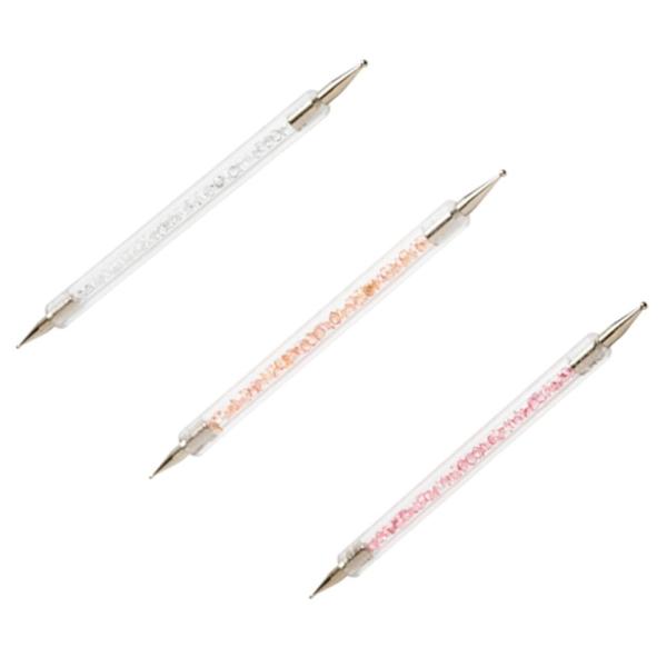 （ピンク欠品中・入荷日未定）シンプリシティ 2WAY ドットペン ネイル アート ブラシ 爪 ネイリスト ジェルネイル プロ用 おすすめ メール便 対応 Simplicity