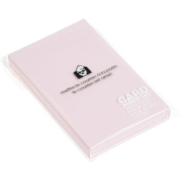 ベイシス[BASIS]シリーズの名刺サイズカード。●サイズ：90W×55H ●カラー：コスモス