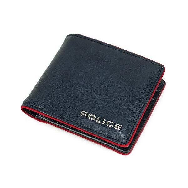 メンズファッション 財布、帽子、ファッション小物 POLICE(ポリス)] 二つ折り財布 小銭入れあり テライオ PA-70001 