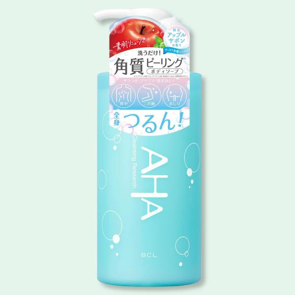 クレンジングリサーチ ボディピールソープ AS 角質ケア ボディソープ フルーツ酸配合 AHA ニキビ対策 にきび予防 毛穴