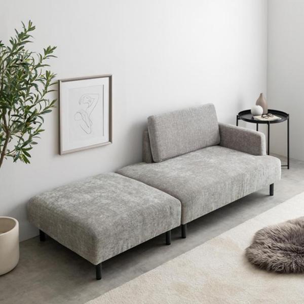 カウチソファー 2人掛け コンセント付き おしゃれ ソファー一人掛け