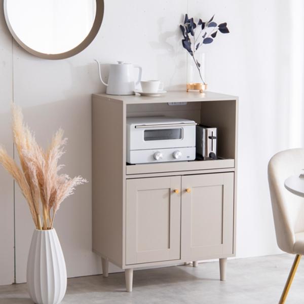 ■商品説明品のある框(かまち)デザインと柔らかなニュアンスカラーが印象的なシリーズのレンジ台。■サイズ幅60cm×奥行38cm×高さ90.2cm■素材パーティクルボード(メラミン貼り)天然木■備考【梱包サイズ】80.5cm×45cm×17....