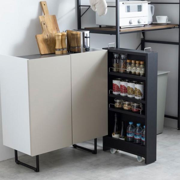 隙間収納 10cm 洗面所 キッチン おしゃれ すきま収納 隙間収納ラック