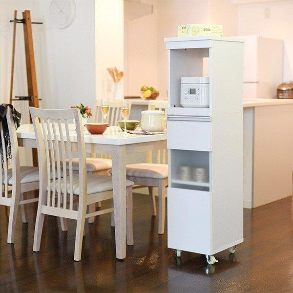 キッチン 隙間収納 ラック 幅30 高さ127 奥行40 スリム