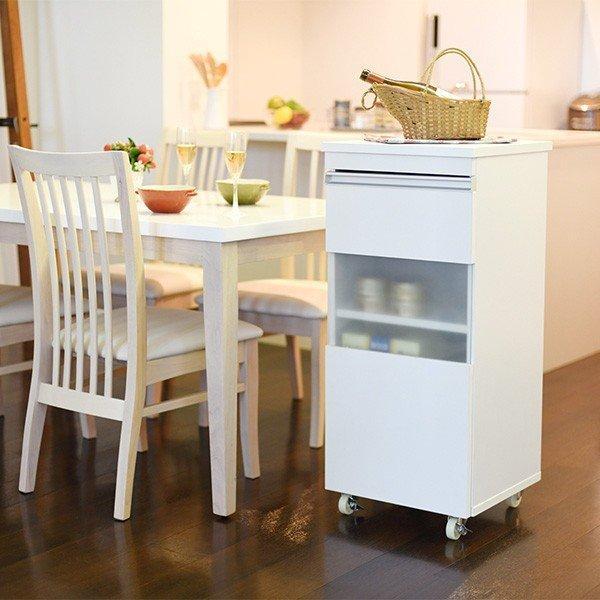 キッチン 隙間収納 ラック キャビネット 幅40 高さ90 奥行40 スリム