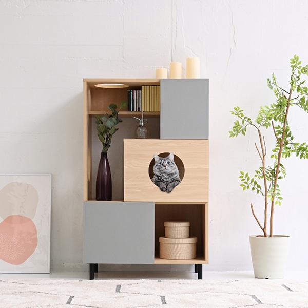 猫 トイレ収納 キャットウォーク 棚 ペット用品 収納 ねこ家具 猫 トイレ収納 キャットウォーク 棚 ペット用品 収納 ねこ家具