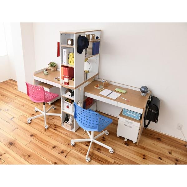 ツインデスク 学習机 シンプル おしゃれ 安い ずっと使える デスク 兄弟机 学習机セット リビング 安い 机 デスク ラック付き 勉強机 兄弟机 単体使用可 Fwd 0253 Fwd 0253 インテリア家具のエッジーノイエ