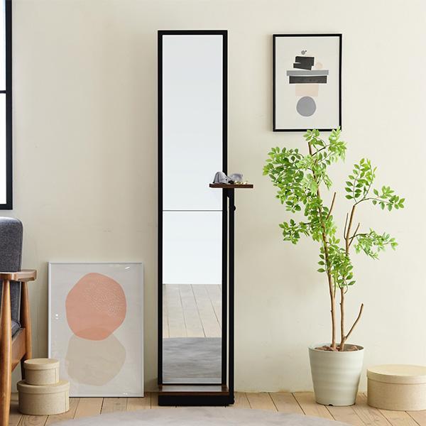 スタンドミラー 全身 鏡 幅40 高さ 160cm 奥行 30cm ヴィンテージ風