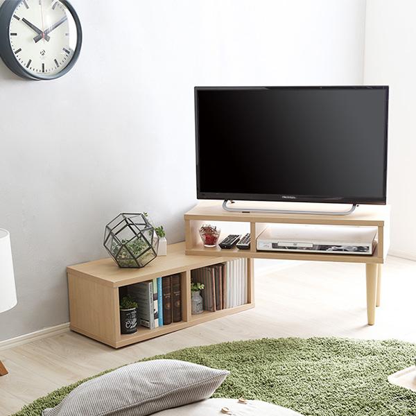 ホームテイスト（HOME taste） テレビ台 伸縮 コーナー ローボード