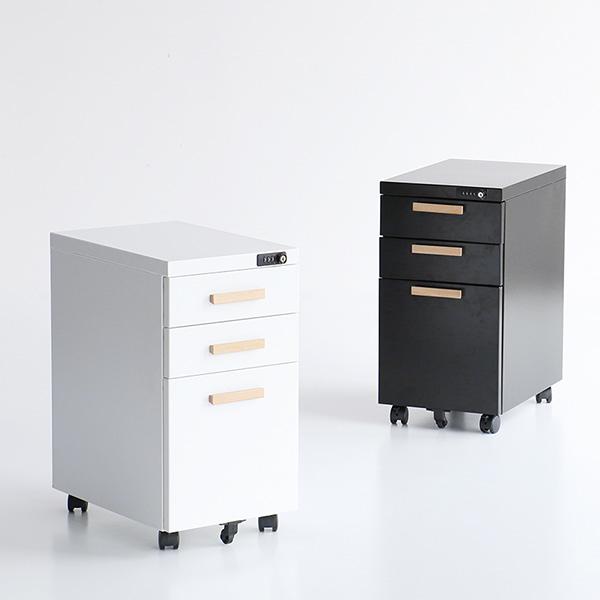 ■商品説明引出しロック付きの小ぶりなデスクワゴン。机の下や横に置いてもゆとりを持って使用可能。■サイズ＜本体＞商品サイズ：W300 x D450 x H580（mm）商品重量：16.75kg梱包サイズ：W510×D355×H640（mm）梱...