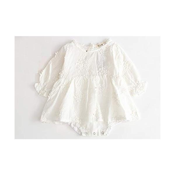 F S Maumu ベビー 新生児 ロンパース 女の子 長袖 刺繍 レース ワンピース ベビー服 赤ちゃん ふわふわ スカート Www Olhodaguadocasado Al Gov Br