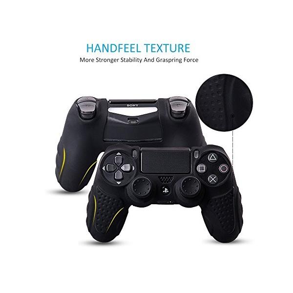 Ps4 コントローラー カバー シリコン素材 ソフト スキンケース Chinfai プレイステーション4 コントローラー対応 Prettyfunnyballoons Com