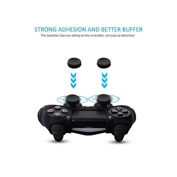 Ps4 コントローラー カバー シリコン素材 ソフト スキンケース Chinfai プレイステーション4 コントローラー対応 Prettyfunnyballoons Com