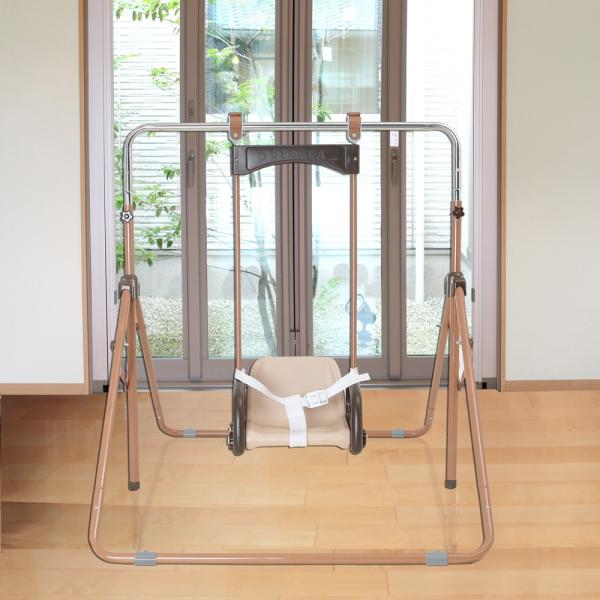[Release date: September 9, 2024]バー部に純ステンレスバー採用。好評のマロンブラン色は、やわらかでお部屋にインテリアにも。逆上がりの練習に便利なつり輪は、体の回転感覚と腕力を鍛えます。安全設計のロッド式シート...